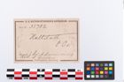 Etikett zu Bronzebuckelarmreif (NHMW-PRAE-035782)